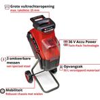 Einhell - accu meshakselaar - REDAXXO 36/25 Li Solo - Power, Tuin en Terras, Hand-tuingereedschap, Verzenden, Nieuw