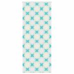 vidaXL Doucherolgordijn 100x240 cm stofbreedte 96 cm, Huis en Inrichting, Verzenden, Nieuw, Blauw