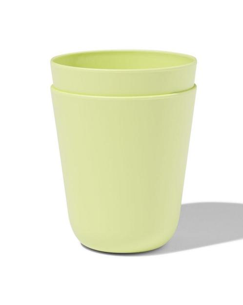 HEMA Beker 9cm lichtgroen 6=40% / 4=20% / 2=10%, Huis en Inrichting, Keuken | Servies, Nieuw, Verzenden