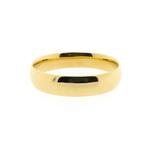 Gouden brede slavenarmband | Ø 60 mm (tijdloos sieraad), Ophalen of Verzenden, Gebruikt, Overige kleuren, Goud