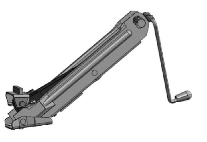 AL-KO Kriksteunset 800kg, Caravans en Kamperen, Kampeeraccessoires, Nieuw