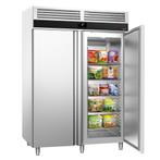 GGM Gastro | RVS vrieskast PREMIUM - GN 2/1 - |, Verzenden, Nieuw, 140 tot 160 cm