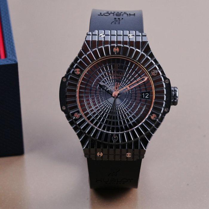 Hublot - Big Bang Caviar Black Ceramic - 346.CX.1800.RX -, Sieraden, Tassen en Uiterlijk, Horloges | Heren