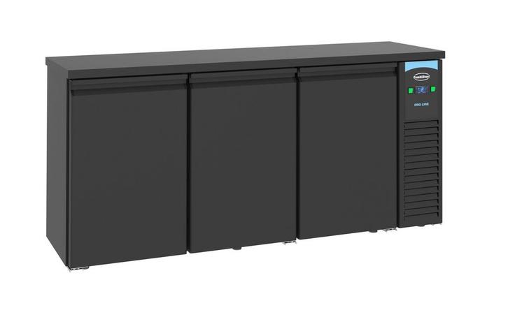 CombiSteel Barkoelkast | 500L | Zwart | Geforceerd | Draaide, Witgoed en Apparatuur, Koelkasten en IJskasten, Ophalen of Verzenden