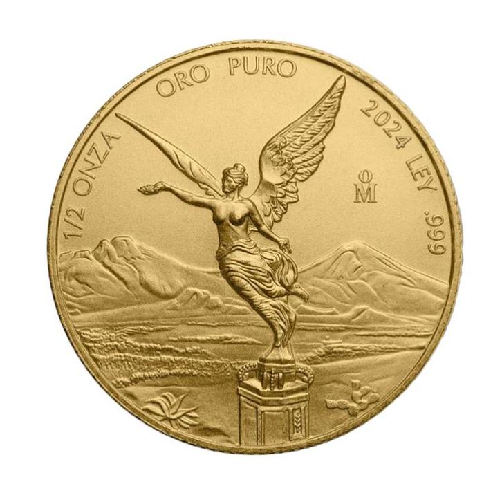 Gouden munt Mexican Libertad 2024 1/2 troy ounce, Postzegels en Munten, Edelmetalen en Baren, Verzenden