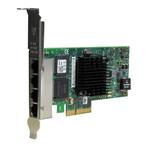Dell Full Profile Intel i350-T4 4 Port 1Gb/s NIC P/N: NWK2,, Ophalen of Verzenden, Refurbished, Dell