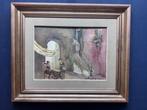 Raffaele Barsciglie (1913-1994) - Nei vicoli - Napoli, Antiek en Kunst