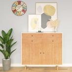 vidaXL Meubelfolie zelfklevend 500x90 cm PVC esdoornkleurig, Verzenden, Nieuw, Bruin