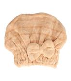 Haardroogdoek Muts Licht Bruin, Sieraden, Tassen en Uiterlijk, Uiterlijk | Haarverzorging, Verzenden, Nieuw