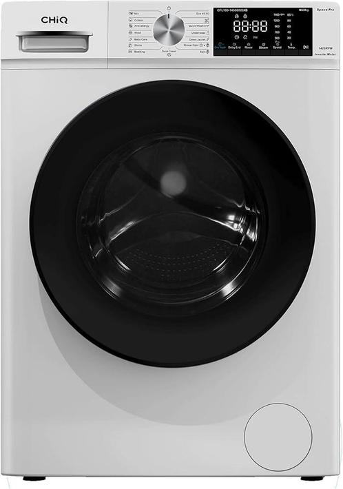 Chiq Cfl80-14586im3xbw Wasmachine 8kg 1400t, Witgoed en Apparatuur, Wasmachines, Nieuw, Voorlader, 85 tot 90 cm, Ophalen of Verzenden