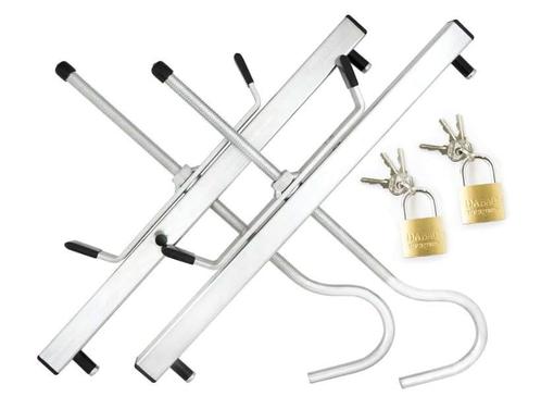 Weerbestendige ladderklem - geschikt voor alle ladders to..., Doe-het-zelf en Verbouw, Ladders en Trappen, Minder dan 2 meter