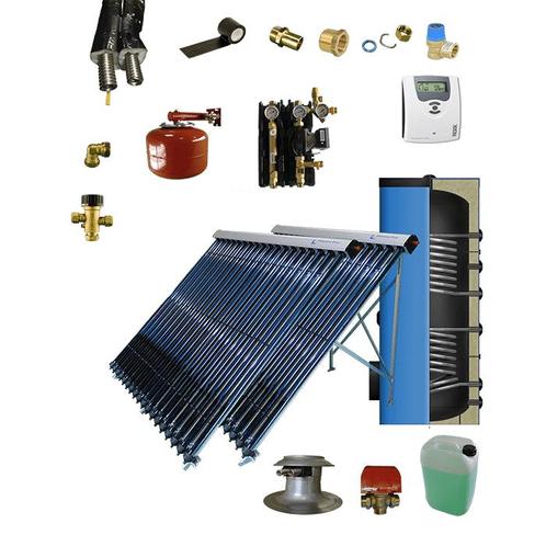 CV verwarming en tapwater zonneboiler 500L+ 2 x Prisma Pro, Doe-het-zelf en Verbouw, Geisers en Boilers, Nieuw, Verzenden