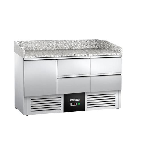 GGM Gastro | Pizza koelwerkbank PREMIUM - 1400x700mm - 1 |, Zakelijke goederen, Horeca | Meubilair en Inrichting, Verzenden