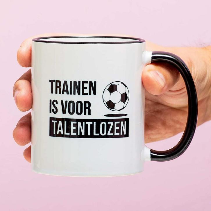 Mok Trainen is voor talentlozen, Huis en Inrichting, Keuken | Servies, Verzenden
