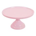 Taartplateau Roze Melamine Ø23,5x12cm, Hobby en Vrije tijd, Taarten en Cupcakes maken, Nieuw, Verzenden