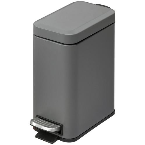 TRUUSK Metalen Prullenbak, Afvalbak, 5 Liter Inhoud, Met Voe, Huis en Inrichting, Woonaccessoires | Prullenbakken, Nieuw, Verzenden