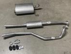 Complete uitlaat Einddemper + Middendemper Peugeot 206 stati, Verzenden, Nieuw