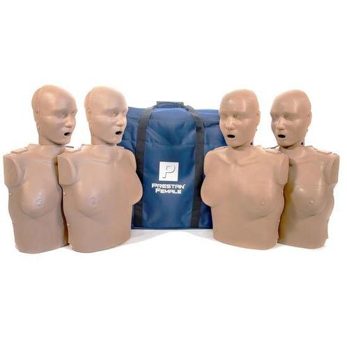 Prestan reanimatiepoppen volwassene (vrouw, donker, 4 stuks), Sport en Fitness, Overige Sport en Fitness, Verzenden