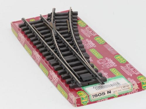 LGB 16050 Elektr.Weiche  rechts, R3,22.5 Grad (Messing), Hobby en Vrije tijd, Modeltreinen | Overige schalen, Rails, Gebruikt