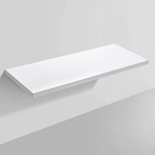 Wastafelblad Sanilux Mineraalmarmer krasbestendig 120x47x4cm, Doe-het-zelf en Verbouw, Sanitair, Bad, Nieuw, Ophalen of Verzenden