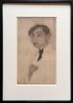 Jan Mankes (1889-1920), after - Heliogravure Zelfportret, Antiek en Kunst