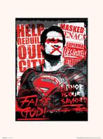 Kunstdruk DC Batman V Superman Superman False God 30x40cm, Verzenden, Nieuw