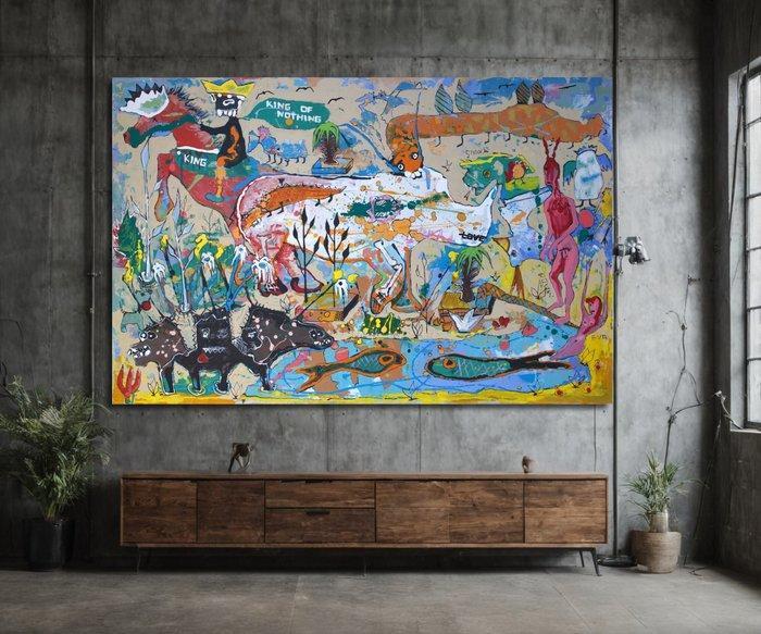 Vit Navratil - Stories of the Beginning (XXL)- Hand-painted, Antiek en Kunst, Kunst | Schilderijen | Modern