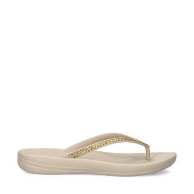 Fitflop Iqushion Sparkle slippers voor dames in het Goud, Kleding | Dames, Schoenen, Slippers, Overige kleuren, Nieuw, Verzenden