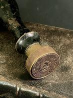 Instituut Messing, Hout Administratief zegel SNCFB - 11 cm