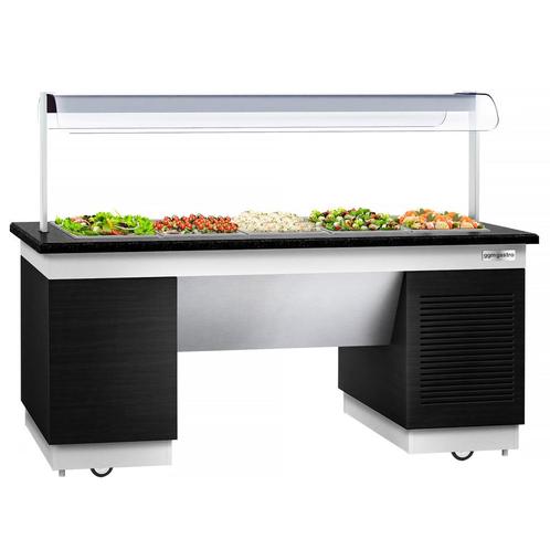 GGM Gastro | Gekoelde buffet toonbank DUBLIN - 2000mm - met, Zakelijke goederen, Horeca | Meubilair en Inrichting, Nieuw in verpakking