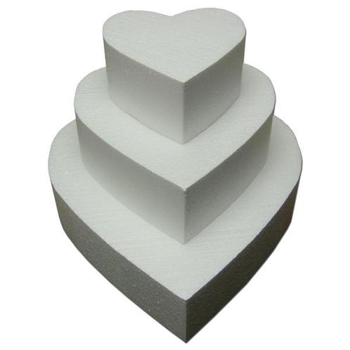 Taart Dummy Hart 5cm -Ø10cm-, Hobby en Vrije tijd, Taarten en Cupcakes maken, Nieuw, Verzenden