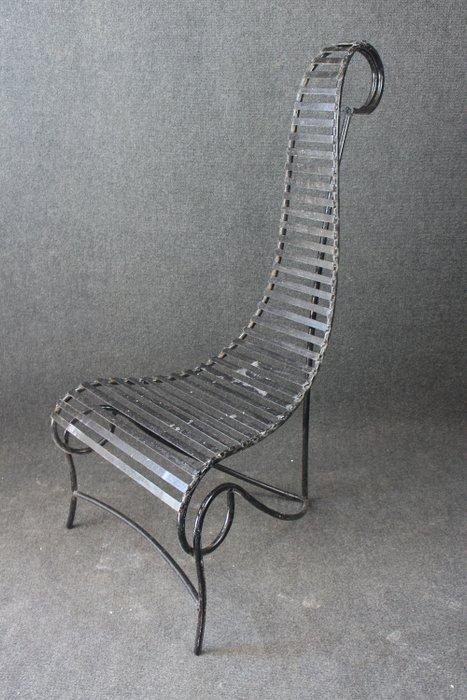 Stoel - IJzer, Antiek en Kunst, Kunst | Designobjecten