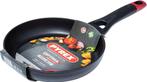 Pyrex Optima Wok Pan - Aluminium - Ø24 cm - Zwart, Ophalen of Verzenden, Zo goed als nieuw