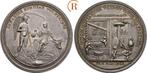 Zilver medaille auf den Frieden zu Aachen 1748 Aachen Stadt:, Verzenden