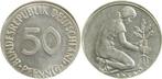 Duitsland Fehlpraegung 50 Pfennig 1950 J auf fremden Rohling, Verzenden