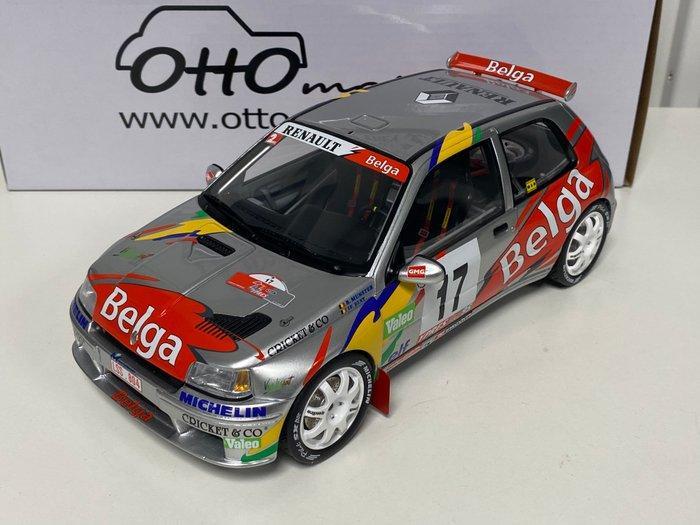 Otto Mobile 1:18 - Modelauto - Renault Clio Maxi #17 Ypres, Hobby en Vrije tijd, Modelauto's | 1:5 tot 1:12