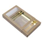 Chocoladeletterdoos GK7 Kraft / Goud 3st, Verzenden, Nieuw