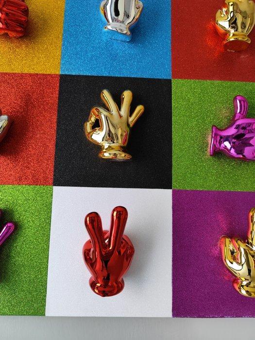 Sagrasse (1966) - Pop Crazy Hands, Antiek en Kunst, Kunst | Designobjecten