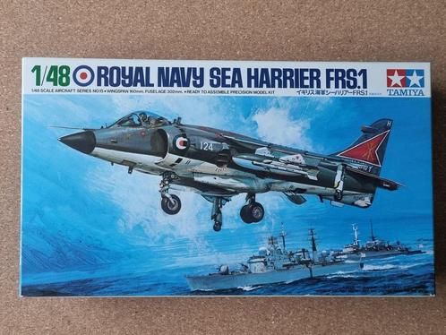 Tamiya 61026 Sea Harrier FRS.1 1:48, Hobby en Vrije tijd, Modelbouw | Vliegtuigen en Helikopters, Verzenden