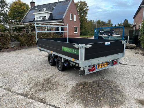 JCS 3-zijdige kippers tandem, 3500kg, diverse afmetingen., Auto diversen, Aanhangers en Bagagewagens, Nieuw, Ophalen