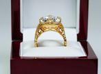 Zonder Minimumprijs - Ring 925 zilver, verguld - 15,00 ct, Nieuw