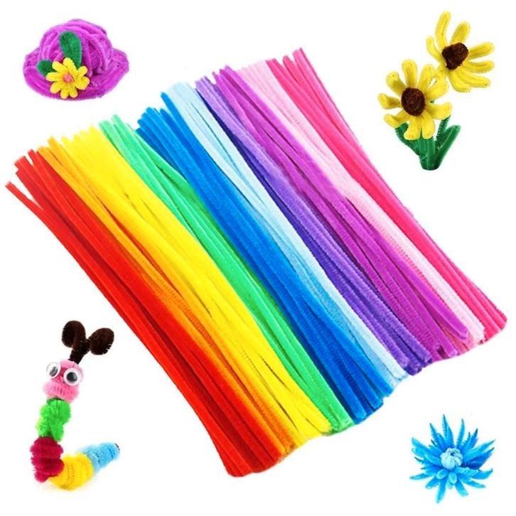 Fako Bijoux - Gekleurde Pijpenragers - Set van 100 Stuks, Hobby en Vrije tijd, Kralen en Sieraden maken, Verzenden