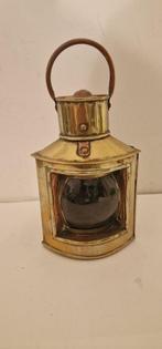 Navigation lamp, Decorative ships lamp - Messing, Antiek en Kunst