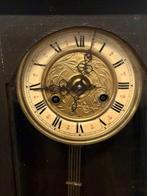 Slingerklok - Hout, Messing - 1850-1900, Antiek en Kunst, Antiek | Klokken