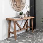 *WOONWINKEL* DTP Home Classic Monastery Sidetable Teakhout, Huis en Inrichting, Tafels | Sidetables, Verzenden, Nieuw