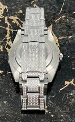 Rolex Datejust 41 - Arab - New 126300 - Iced Out - Diamonds, Staal, Polshorloge, Nieuw, Rolex