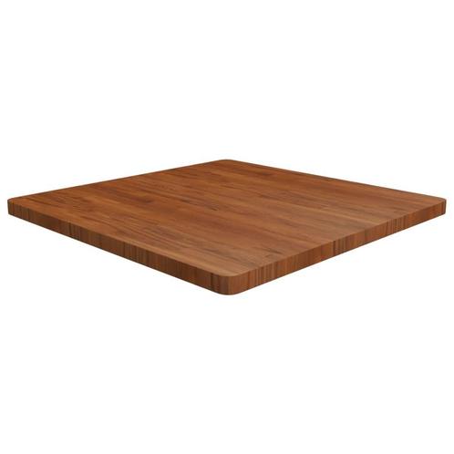 vidaXL Tafelblad vierkant 90x90x4cm behandeld eiken, Huis en Inrichting, Tafels | Eettafels, Nieuw, Verzenden