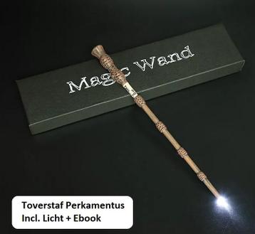 Toverstaf Perkamentus Inclusief LED Licht - Nieuw in doos