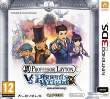 Professor Layton vs Phoenix Wright Ace Attorney Zonder QG, Spelcomputers en Games, Games | Nintendo 2DS en 3DS, Zo goed als nieuw