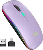 Draadloze Muis - Dual Mode - Ergonomisch en Stil -, Computers en Software, Muizen, Verzenden, Nieuw